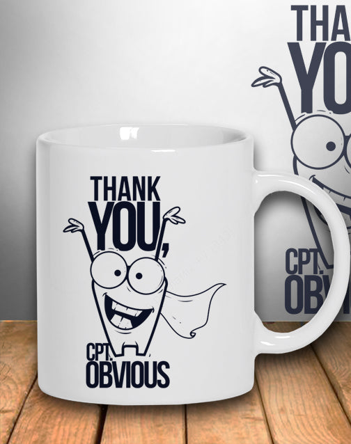 MUG - CAPT. OBVIOUS
