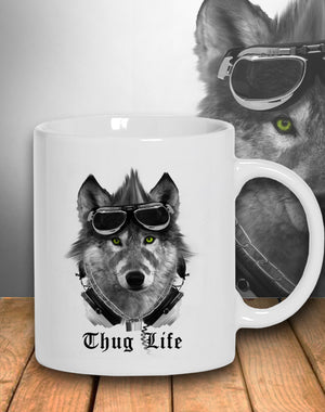 MUG - Thug Life Wolf