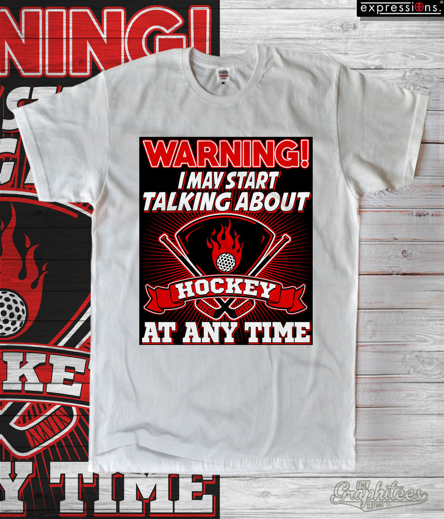 E-013 HOCKEY ANY TIME - The Graphitees