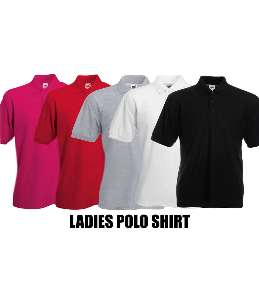 LADIES POLO SHIRT - The Graphitees