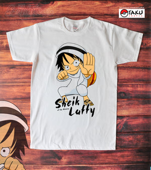 Sheik of the Pirates Luffy - The Graphitees
