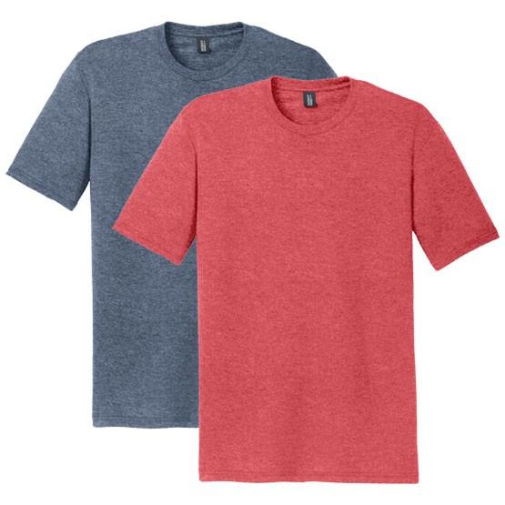District - Mens Perfect Tri Crew Tee - The Graphitees